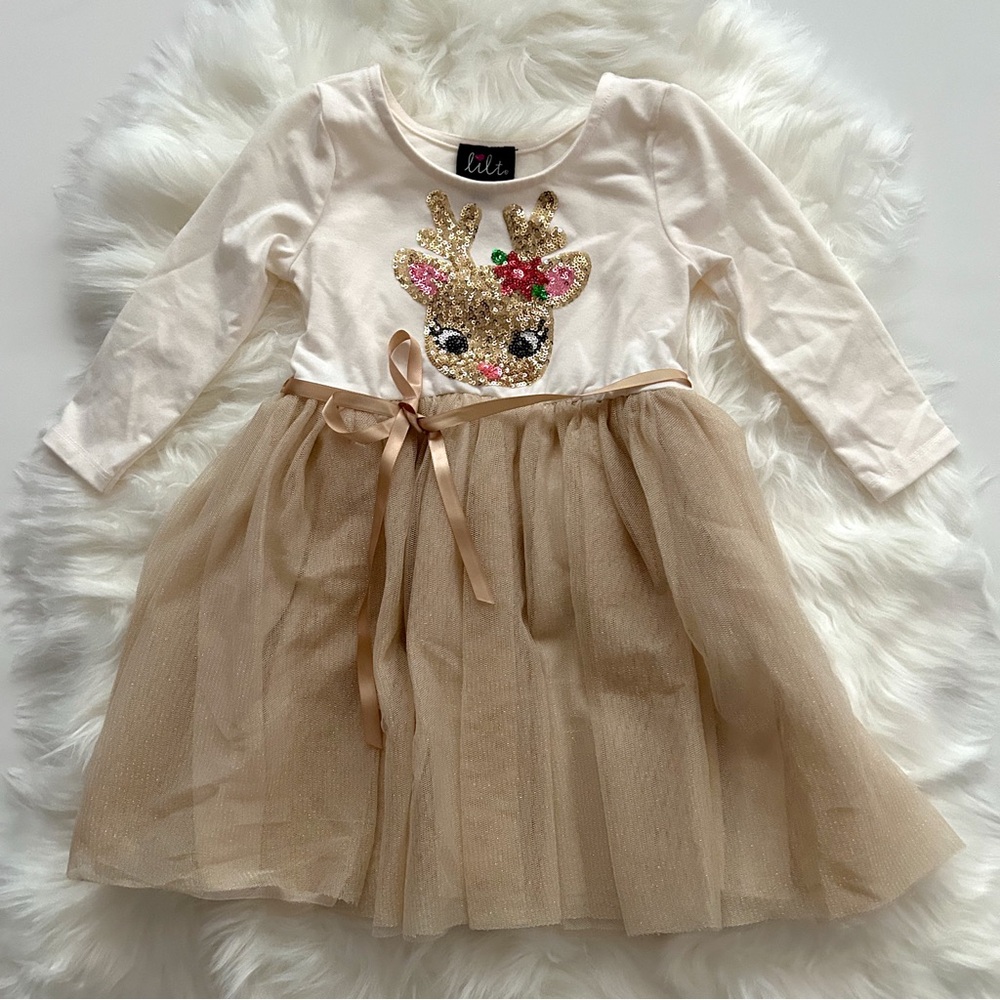 Reindeer Holiday Dress